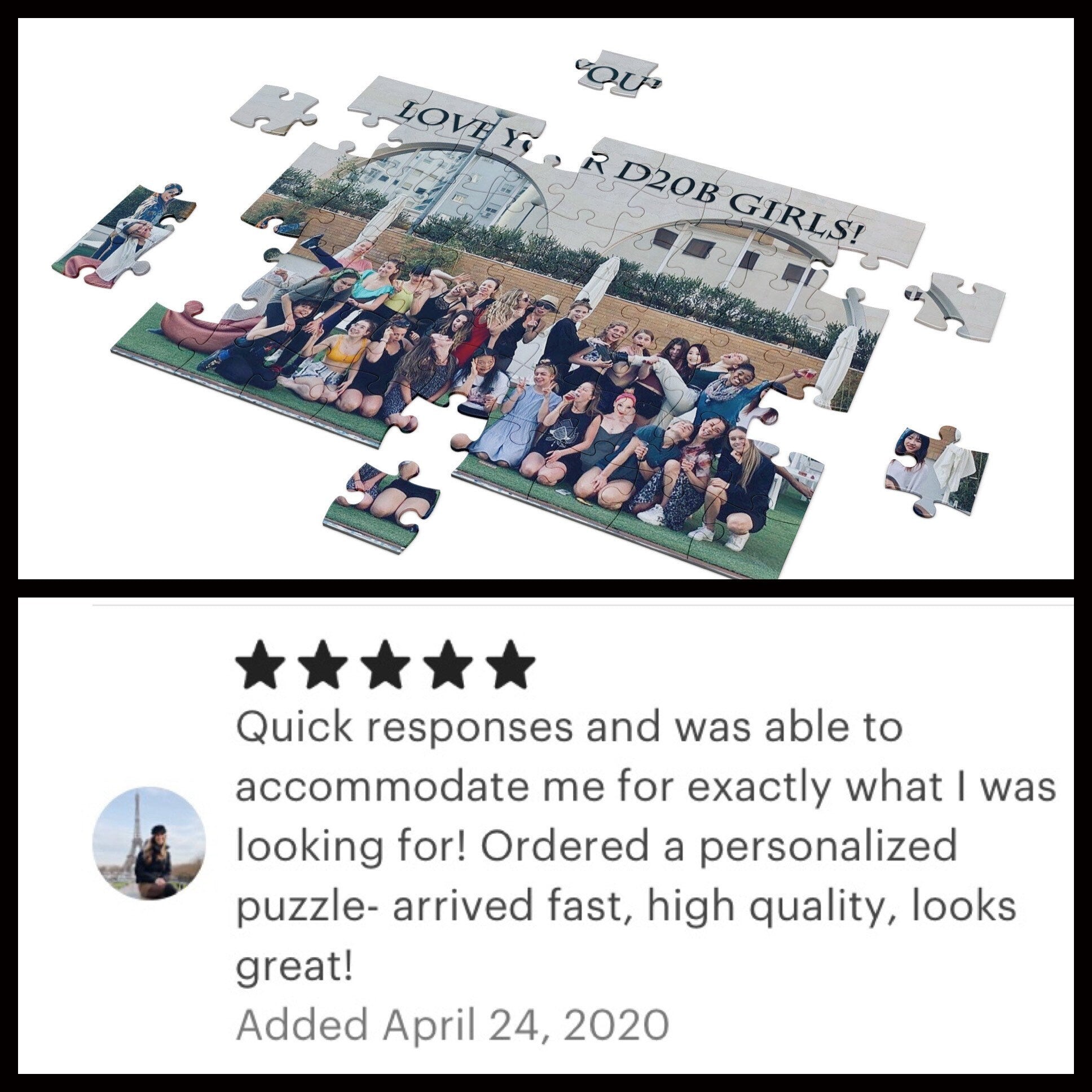 Personalized Gift Photo Puzzle for Graduation Gift Ideas for Friends