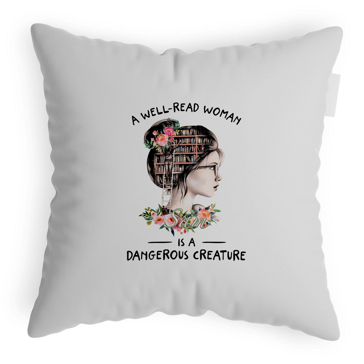 Back to School Reading Pillow Cover for Teacher,  Book Lover Pillowcase, Librarian First Day of School Book  Nerd Gift Ideas