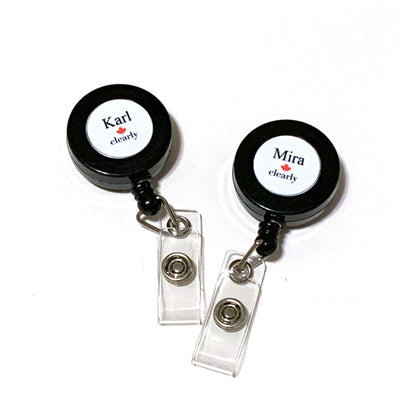 Custom Nurse Badge Reel, Retractable Badge Clip for Healthcare, Nurse Graduation Gift