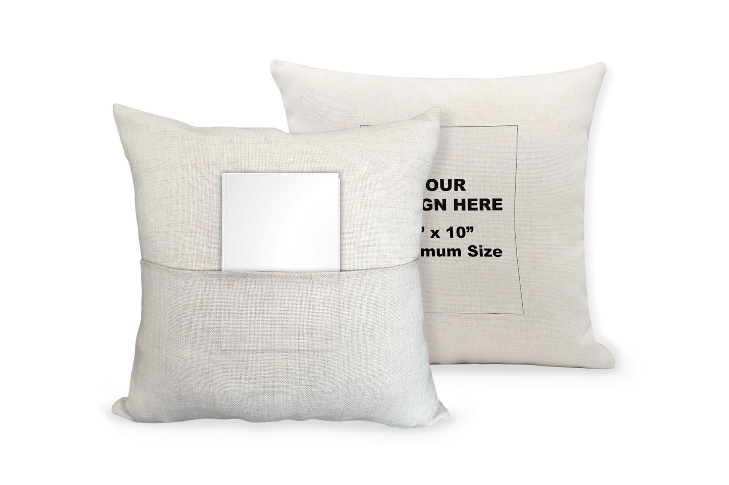 Custom Pillow with Pocket Gift for Dad, Personalized Pillowcase Gift Ideas Throw Pillow Covers