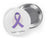 Hodgkin's Lymphoma Blood Cancer Awareness Button Pins for Survivor, Cancer Ribbon Support Gift Ideas - 10 pieces