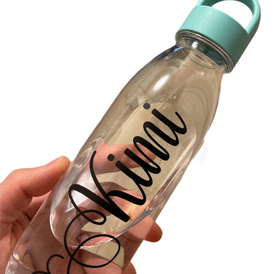 Custom Name Water Bottle for Back to School 17 oz