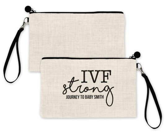 Custom IVF Strong, IVF Med Bag,  IVF  Infertility Gift Medicine Bag