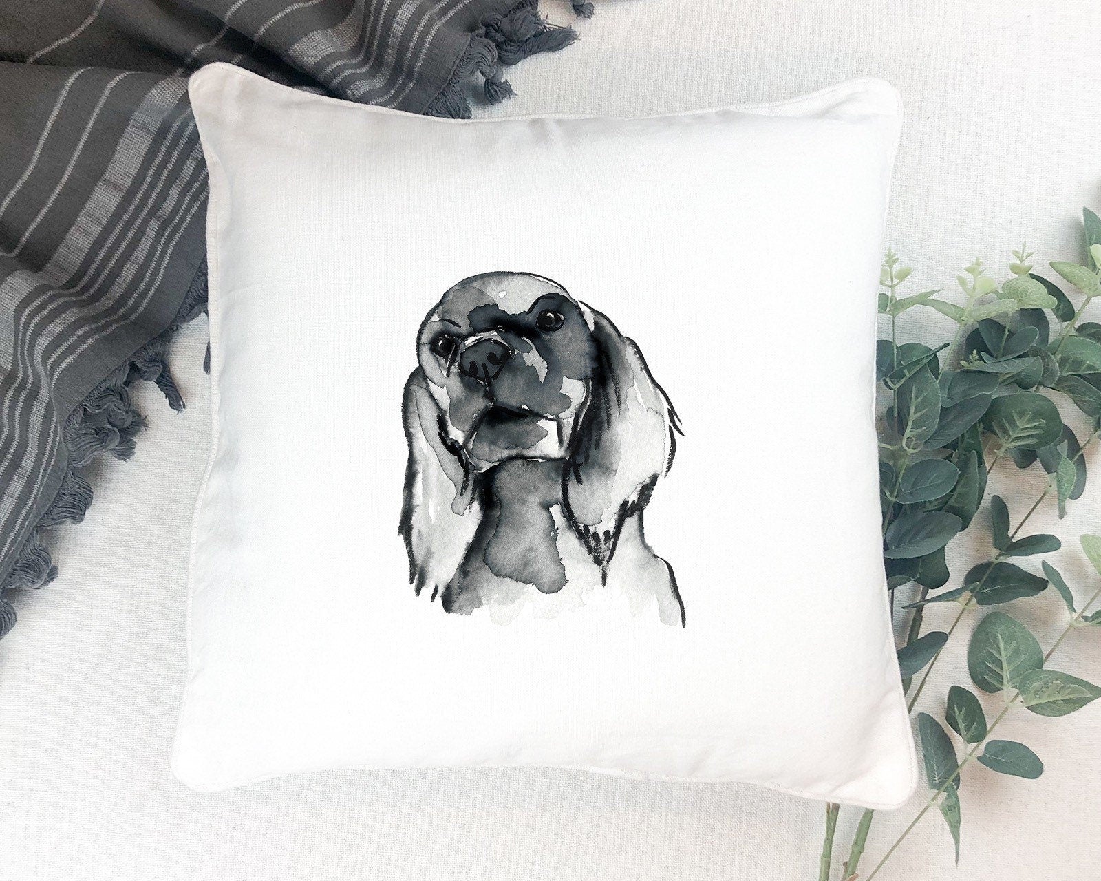 Custom Golden Retriever Pet Pillow Cover, Dog Pet Owner Gift Ideas
