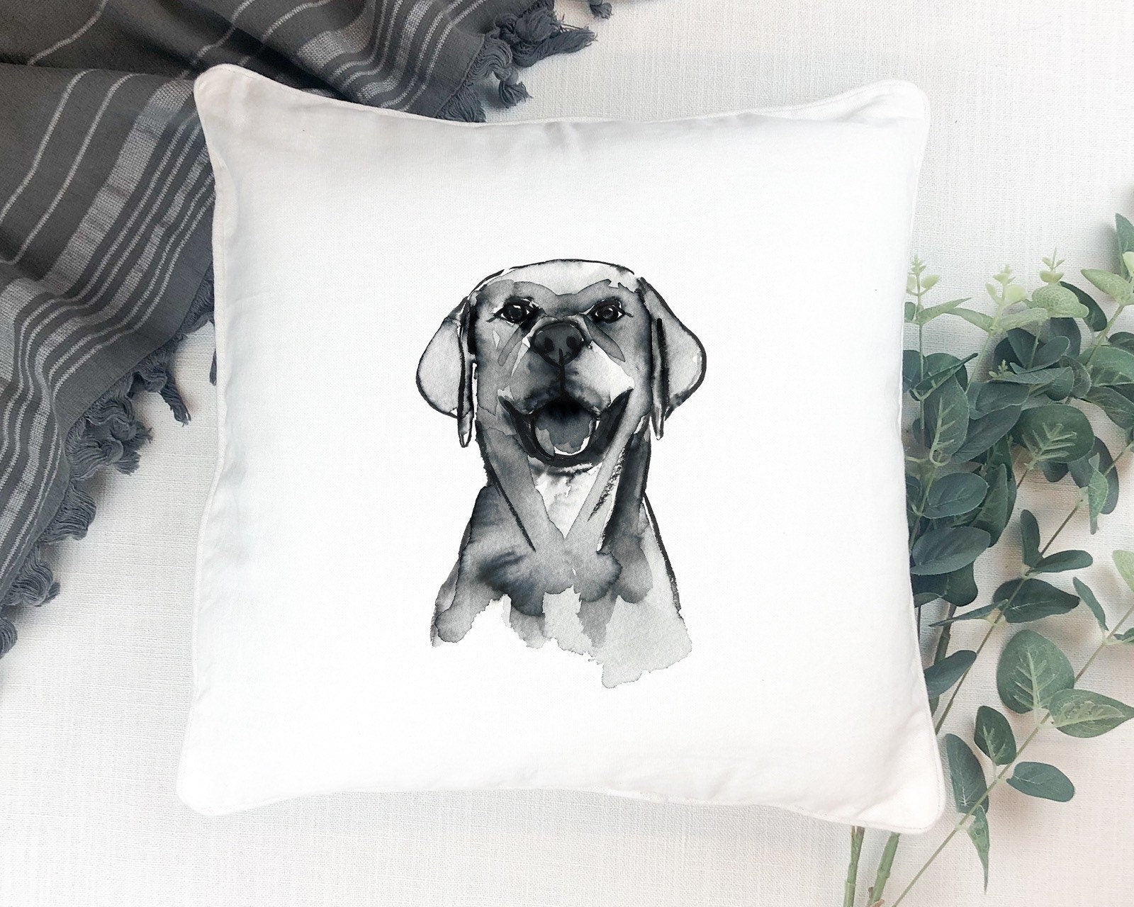 Custom Golden Retriever Pet Pillow Cover, Dog Pet Owner Gift Ideas