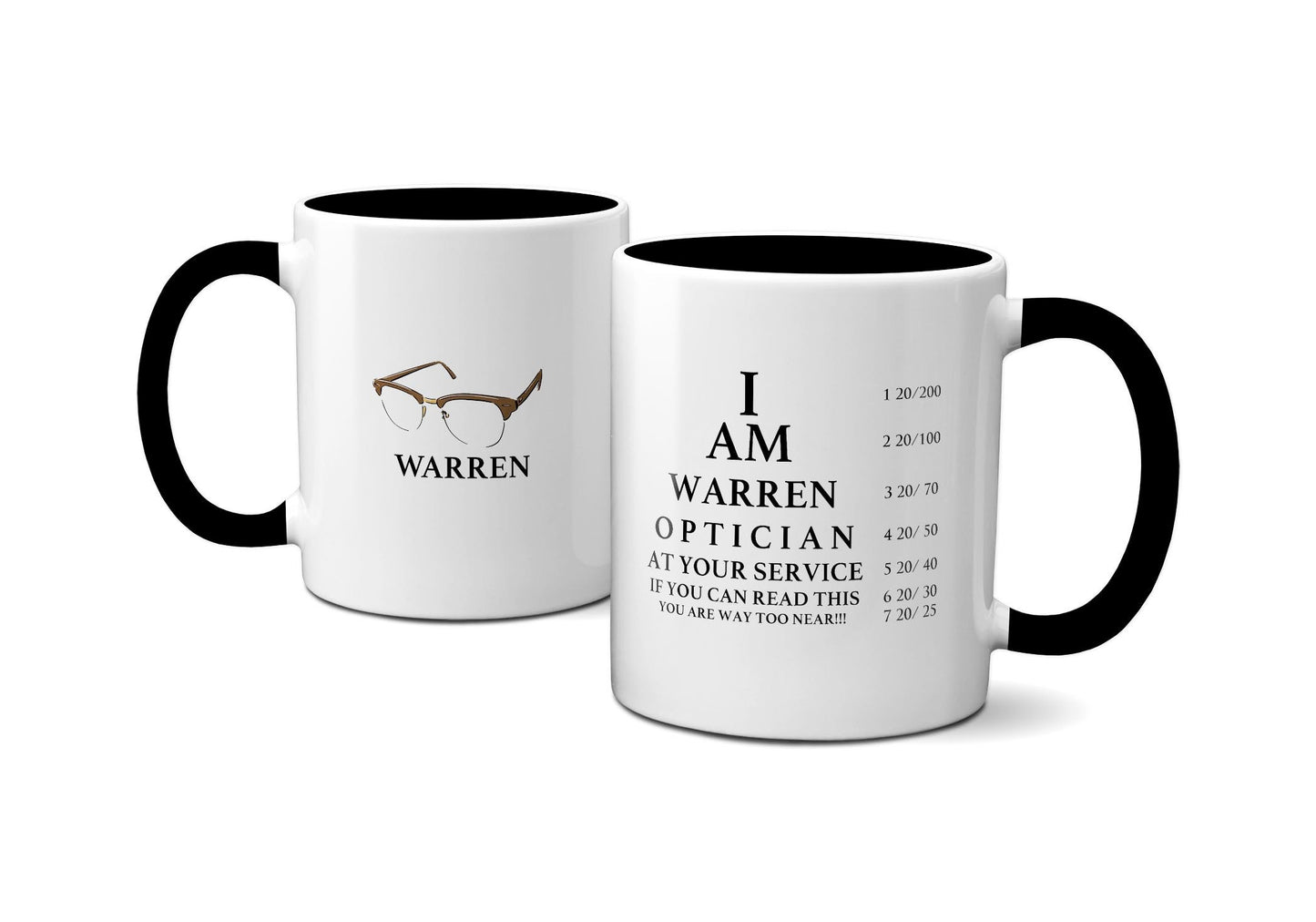 Optometrist Gift Custom Mug, Personalized Gifts for Optician Graduates, Future Doctor Gift Idea - 11 oz.