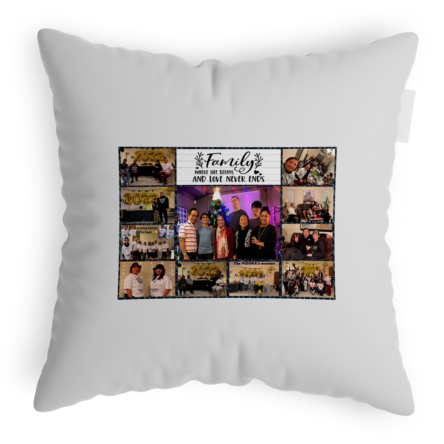 Photo Collage Pillowcase Gifts for Mom - Custom Throw Pillow Keepsake Gift Ideas