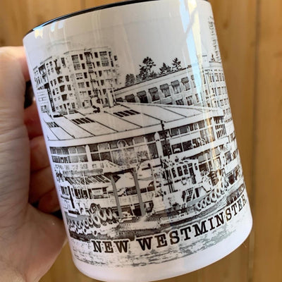 New Westminster Mug, City Mug Gift Ideas, British Columbia Canada Mug 11 oz.