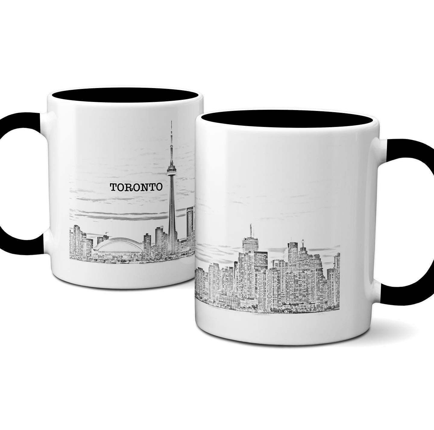Toronto Mug, Toronto Skyline Mug Gift Ideas, British Columbia Canada Mug 11 oz.