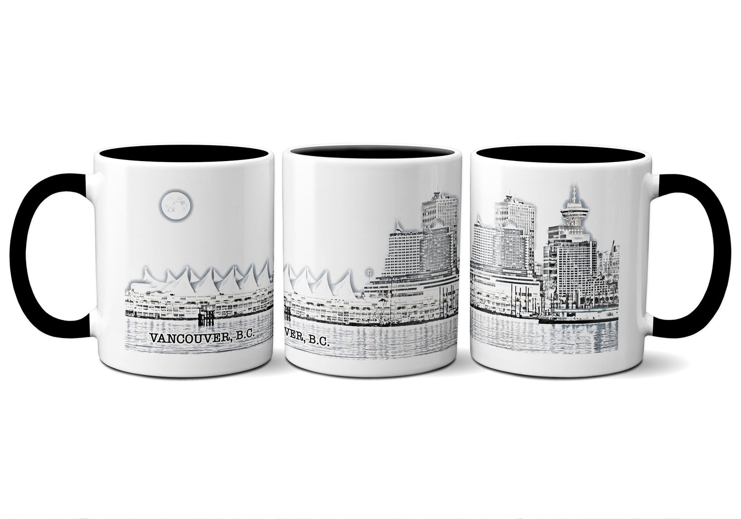 Vancouver Mug, City Mug Gift Ideas, British Columbia Canada Mug 11 oz.