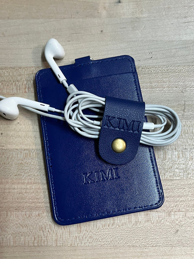 Travel Duo- Luggage tag  and wire organizer