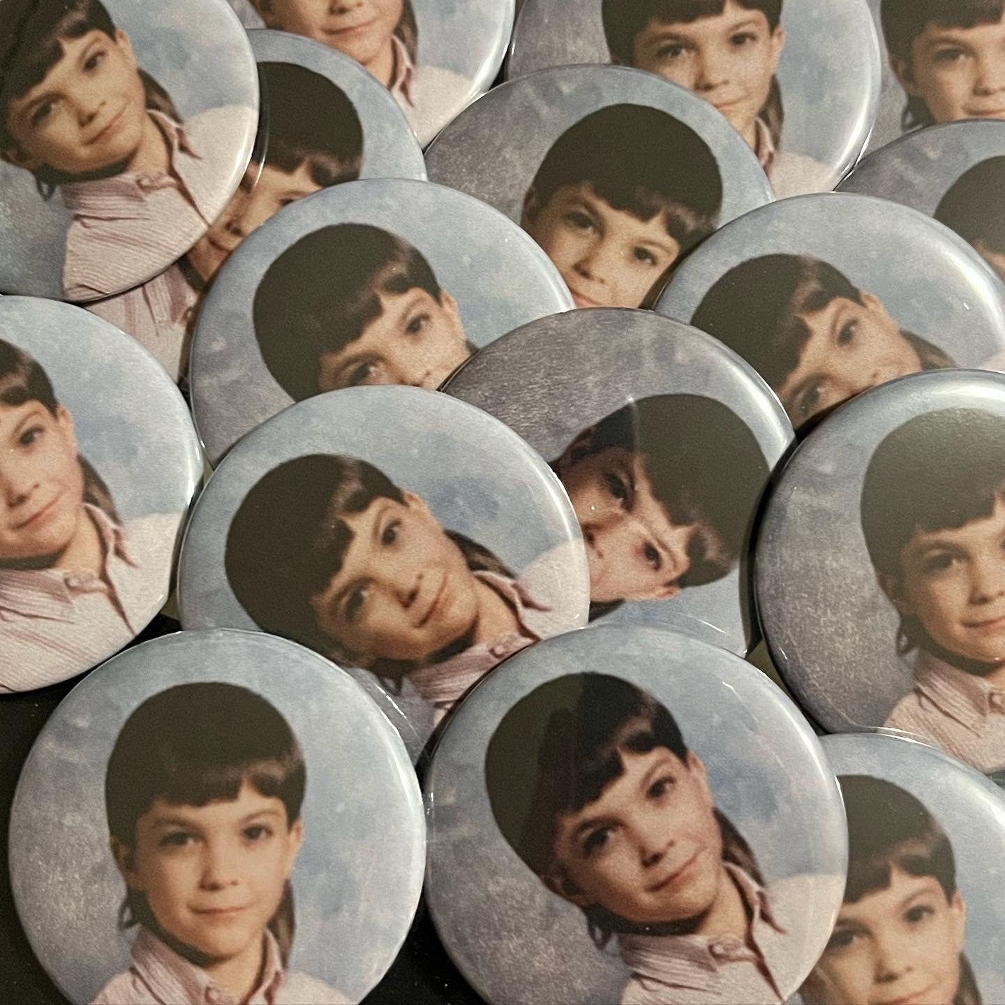 Custom Milestone Birthday Adult Party Favor, Birthday Photo Pins - 15 pieces +